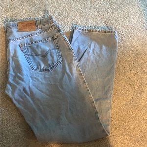 MENS LEVIS 505 36 x 32 jeans